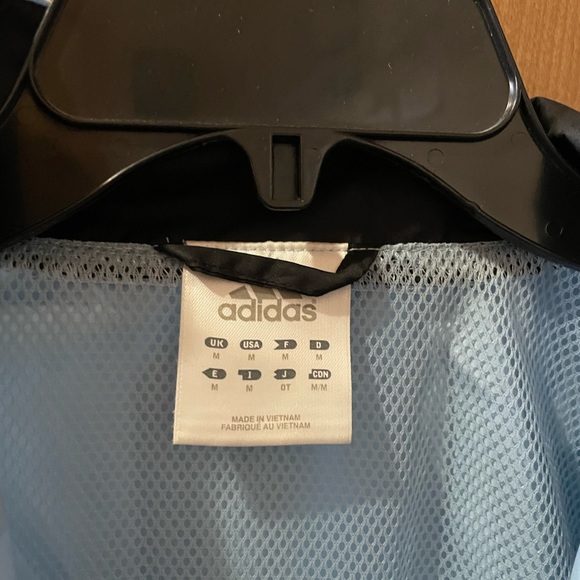 Adidas - Light Blue Windbreaker - Picture 2 of 3